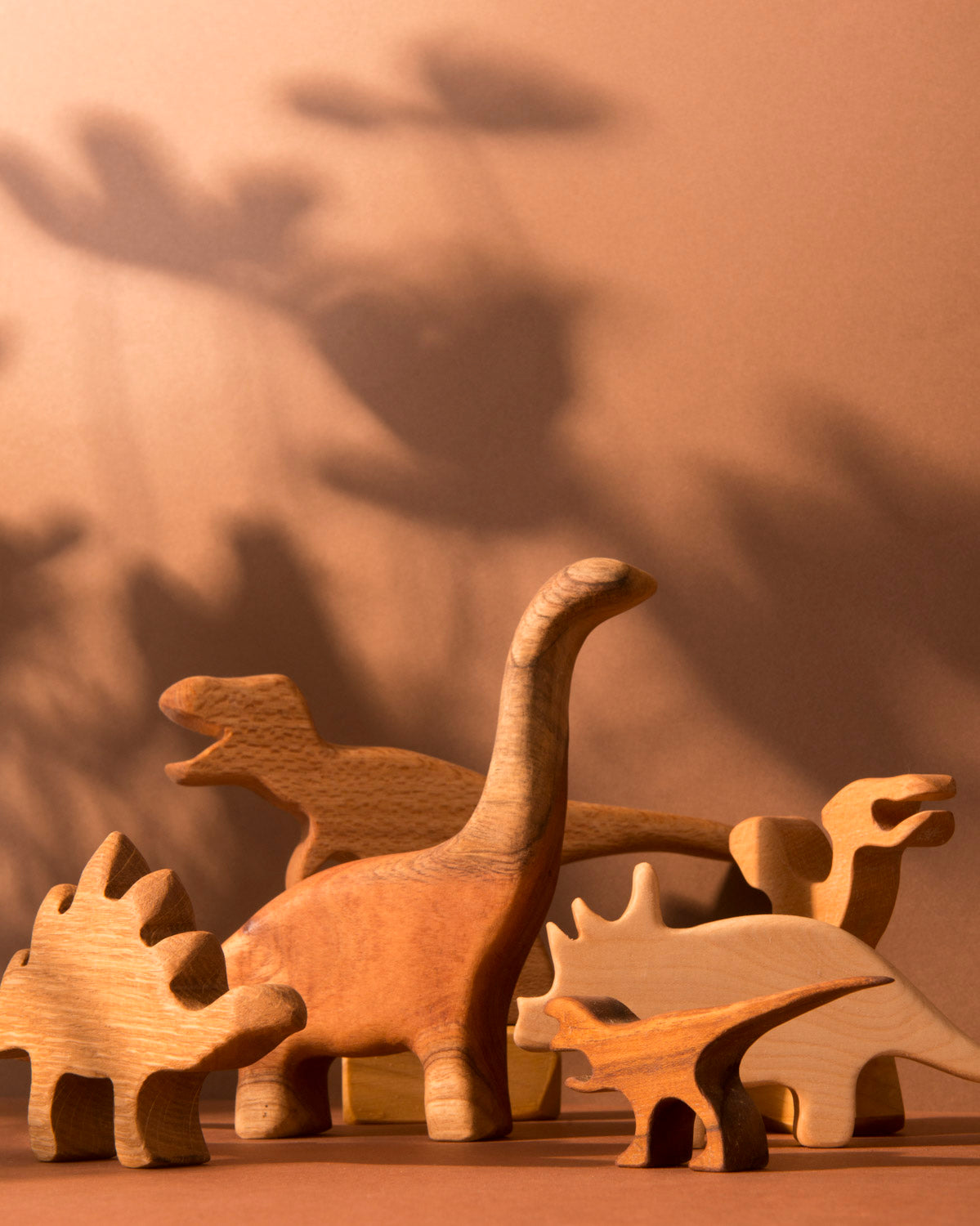 Paleontoys Dinosaur Figures – Complete Wooden Set