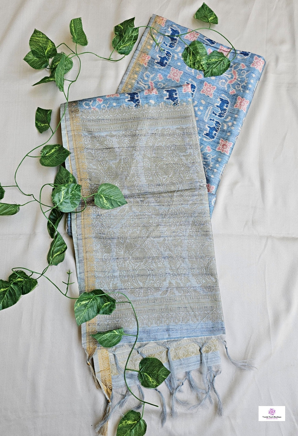 Ajanta - Semi Tussar Silk Saree